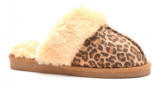 Leopard Snooze Slippers