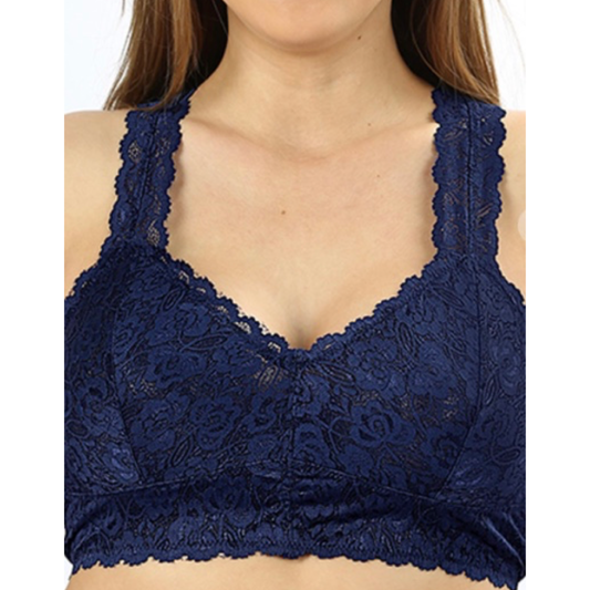 Covered In Lace Bralette- Curvy