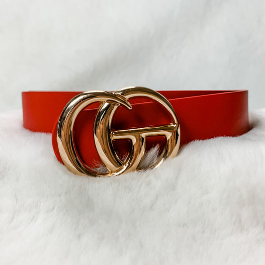 Red GG Belt